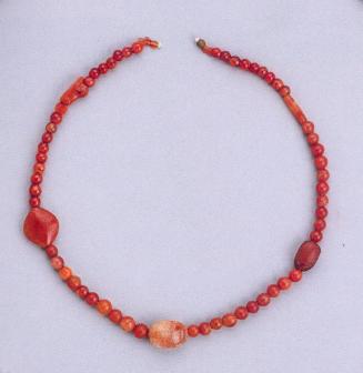 STRING OF BEADS AND SCARABS