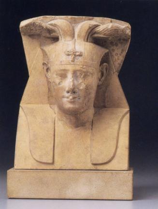 RELIEF PLAQUE OF A PTOLEMAIC KING