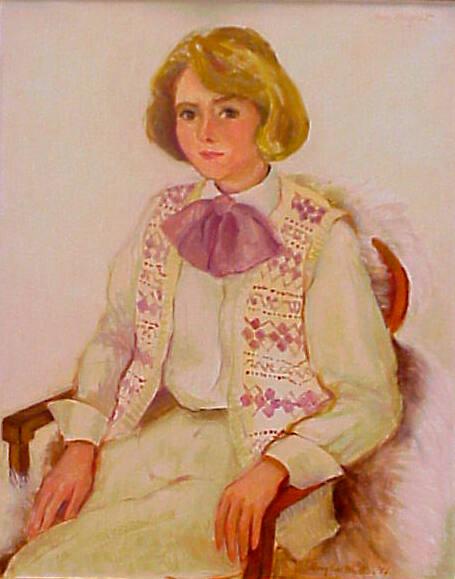 PORTRAIT OF MARY MARGARET 1986 