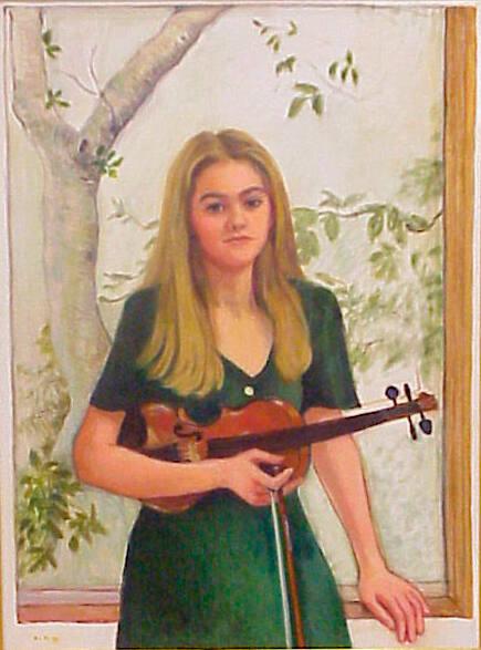 PORTRAIT OF JENNIFER SCHMIDT 1996 
