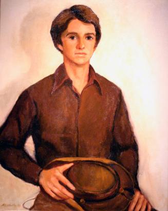 PORTRAIT OF ROBERT WHEATLEY WITH HAT