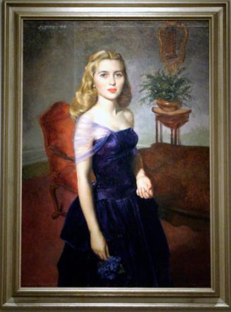PORTRAIT OF MARY LOIS WHEATLEY AT AGE 23 