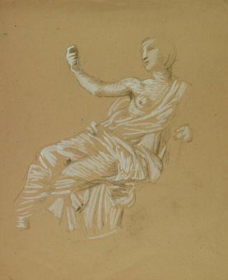 MODEL WITH RAISED ARM