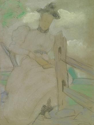 WOMAN IN WHITE READING