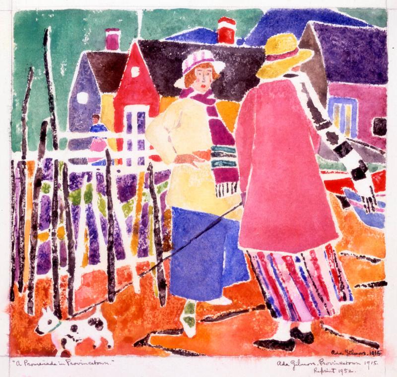 A PROMENADE IN PROVINCETOWN