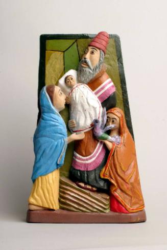 Christ Teaching in the Temple and Christ Before Simeon