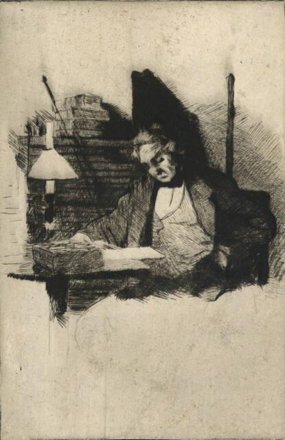 MY FATHER READING (III/IV)