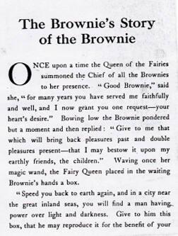 BROWNIES' STORY OF THE BROWNIE (IMAGE ONLY)