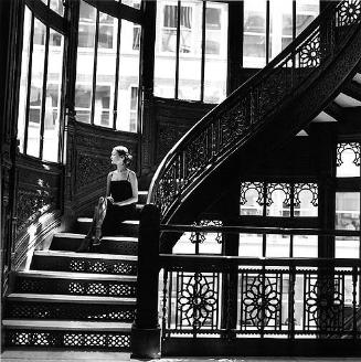 Woman on stairs, 1997