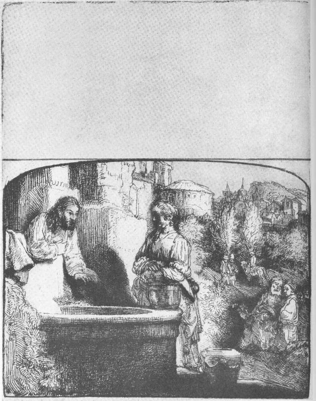 CHRIST AND THE WOMAN OF SAMARIA: AMONG RUINS
