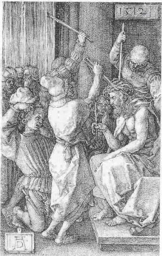 CHRIST CROWNED WITH THORNS (ENGRAVED PASSION)