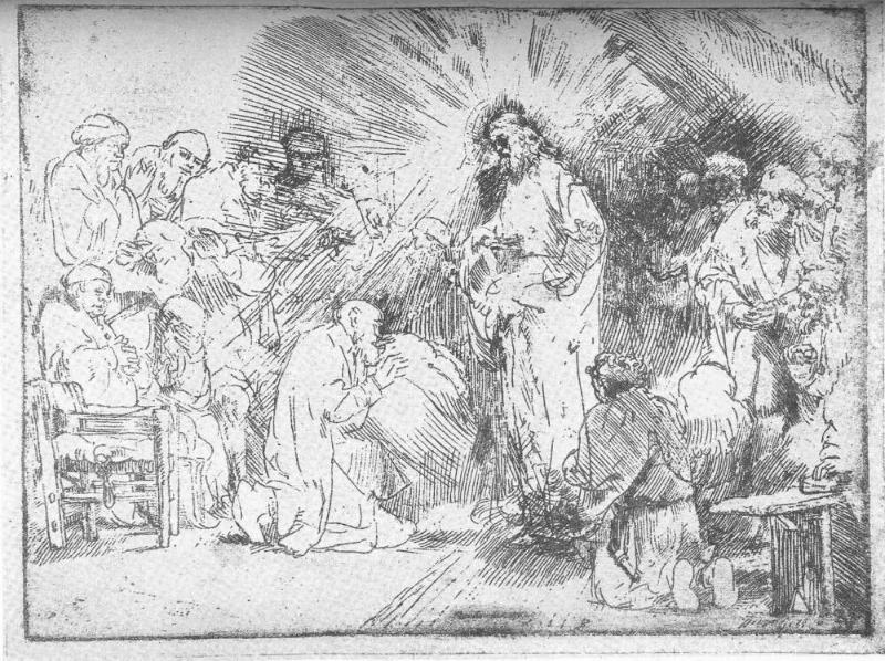 CHRIST APPEARING TO THE APOSTLES (I/I)