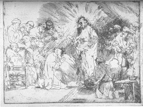 CHRIST APPEARING TO THE APOSTLES (I/I)