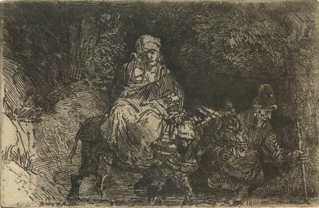 THE FLIGHT INTO EGYPT: CROSSING A BROOK