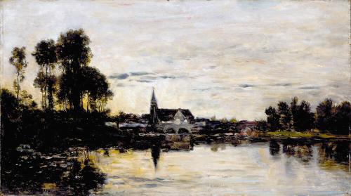 BRIDGE ON THE YONNE (EVENING)