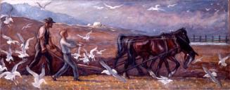 PLOWING VALLEY OF THE GREAT SALT LAKE