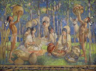 INDIAN BASKET AND POTTERY MAKERS