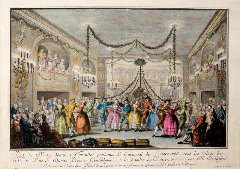 THE "BALL OF MAY" AT VERSAILLES