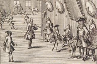 DANCING MASTER AND PUPILS