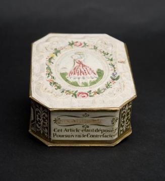 FANNY ELSSLER PERFUMED SOAP BOX