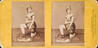 BLACK CROOK - STEREOSCOPE (WOMAN KNEELING)