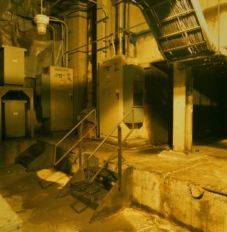 BROADSIDE BASEMENT, FINISHING STANDS ELECTRONICS