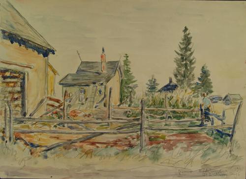 ST. ANTHONY FROM THE BACK WINDOW