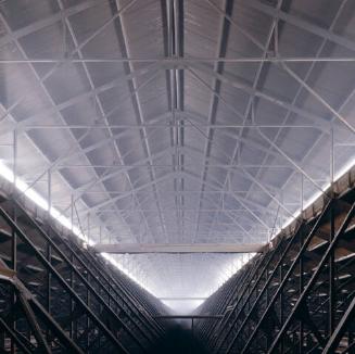 UPPER TRUSS STRUCTURE, Q-BOP, LOOKING SOUTH