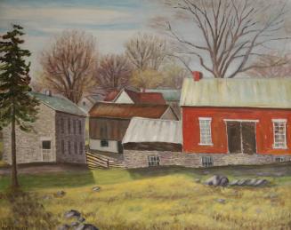 WILLIAM LANGE HOME - FROM TEMPLE STONES 1850S