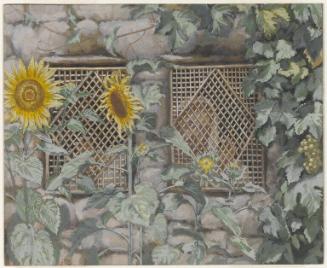 JESUS LOOKING THROUGH A LATTICE (JESUS REGARDANT A TRAVERS LE TREILLIS)