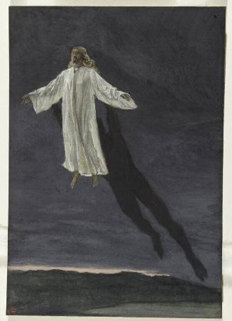 JESUS TRANSPORTED BY A SPIRIT ONTO A HIGH MOUNTAIN (JESUS TRANSPORTE PAR L'ESPRIT SUR UNE HAUTE MONTAGNE)