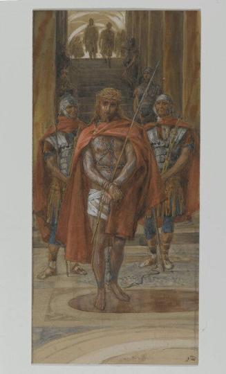 JESUS LEAVES THE PRAETORIUM (JESUS QUITTE LE PRETOIRE)