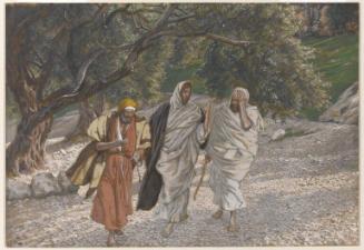 THE PILGRIMS OF EMMAUS ON THE ROAD (LES PELERINS D'EMMAUS EN CHEMIN)