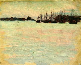 HARBOR SCENE - EARLY MORNING