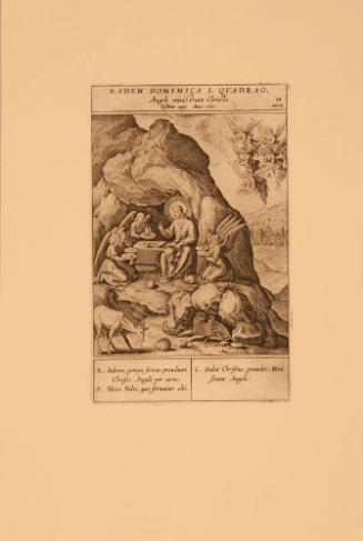 EADEM DOMINICA I. QVADRAG.--ANGELI MINISTRANT CHRIS FO.