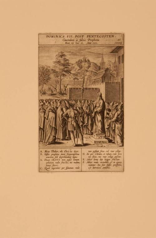 DOMINICA VII. POST PENTECOSTEN--CAVENDUMAFALSIS PORPHETIS