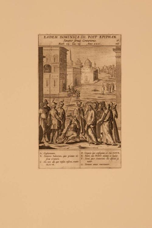 CAROL DOMINICA III. EPIPHAN.--SANTUR SERUUS CENTURIONIS