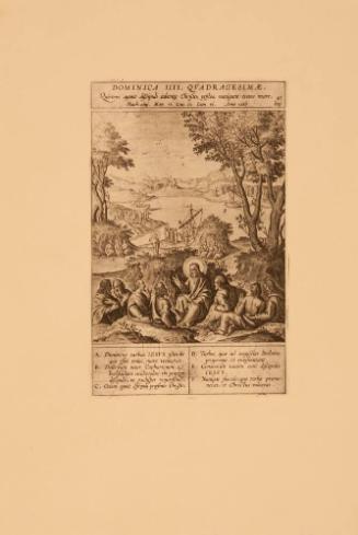 DOMINICA IIII QVADRAGESIME-QUIETEM AGUNT DISCIPULI IUBENTE CHRISTO POSTEA NAVIGANT TRANS MARE.