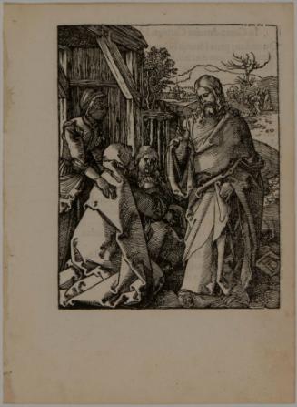 CHRIST TAKING LEAVE OF HIS MOTHER - FROM THE SMALL PASSION SERIES