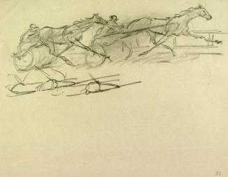 TROTTER'S RACEWAY HORSE RACE