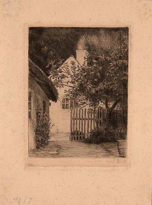 THE TWO HOUSES AND FRUIT TREES