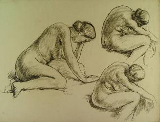 FEMALE NUDES SEATED #7 (V.991120000)