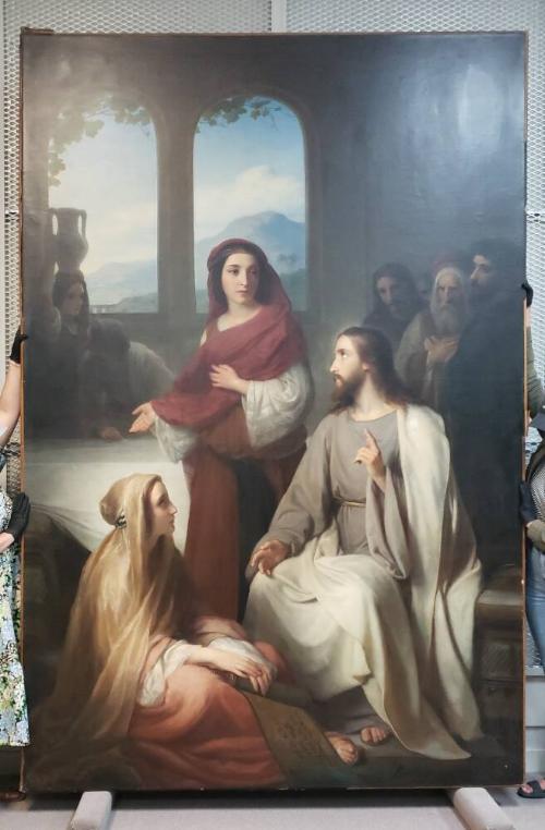 CHRIST IN THE HOME OF MARY AND MARTHA