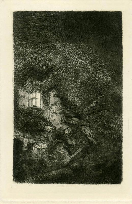 THE REST ON THE FLIGHT INTO EGYPT