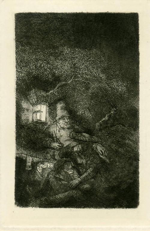 THE REST ON THE FLIGHT INTO EGYPT