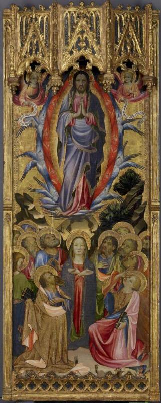 Ascension Panel from the Altarpiece of St. Vincent and St. Giles