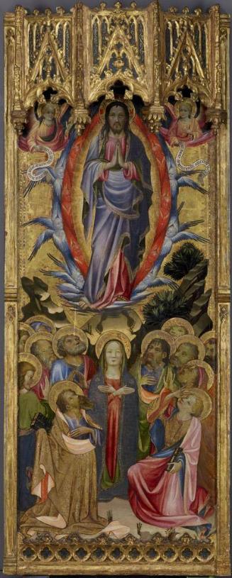 Ascension Panel from the Altarpiece of St. Vincent and St. Giles