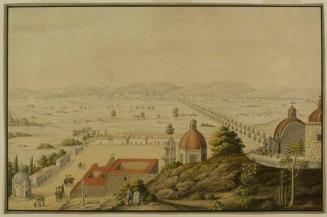 Vista de la capital de Mexico