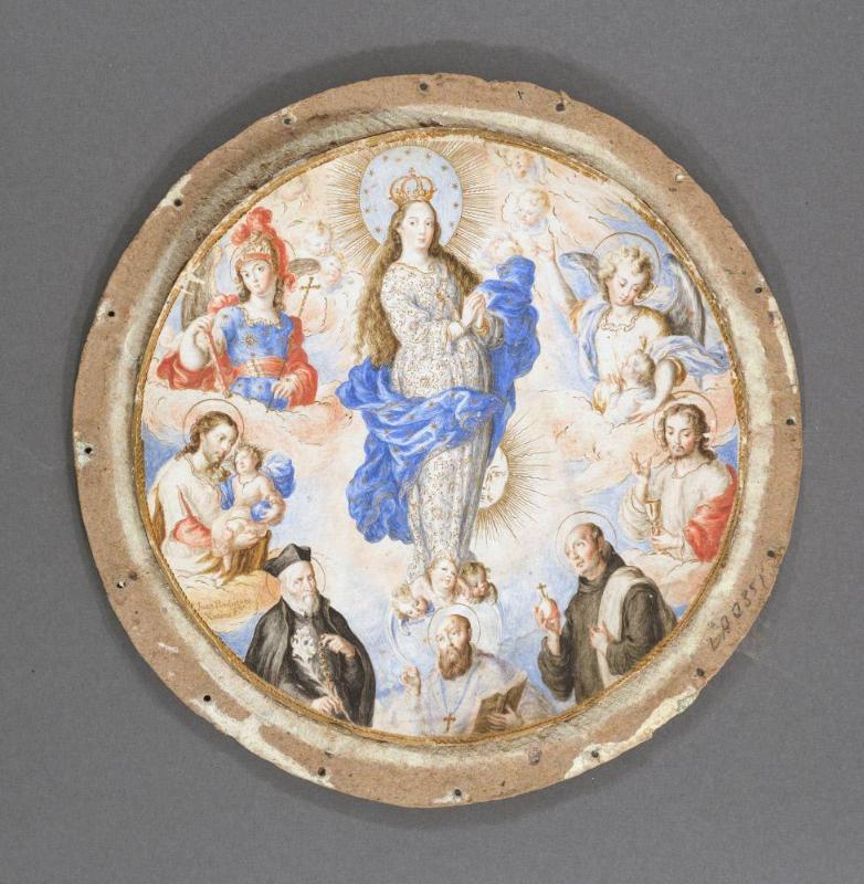 Virgin of the Immaculate Conception with Saints (Escudo de Monja)