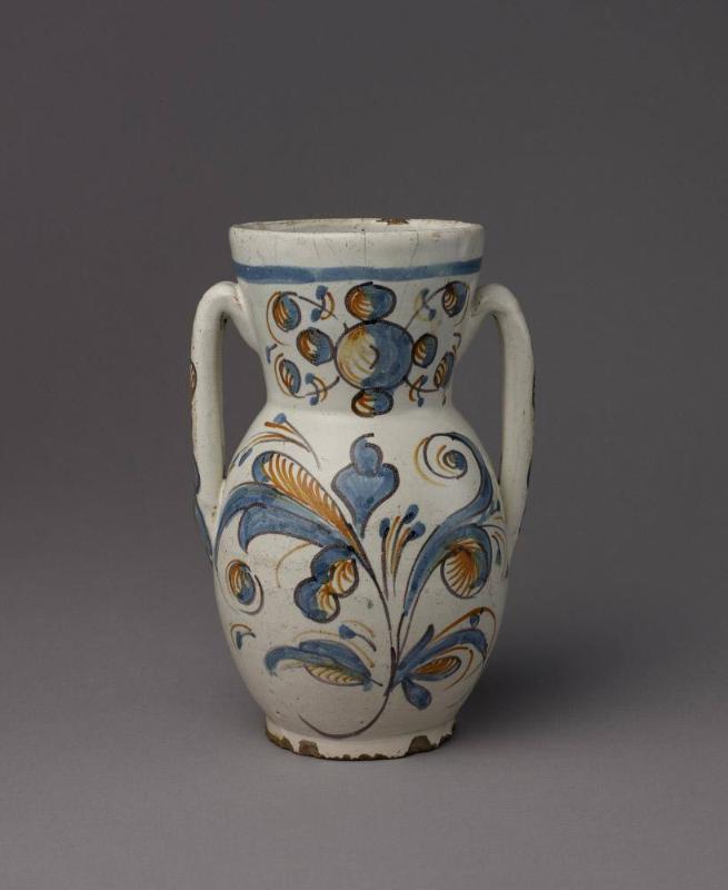 Vase with handles